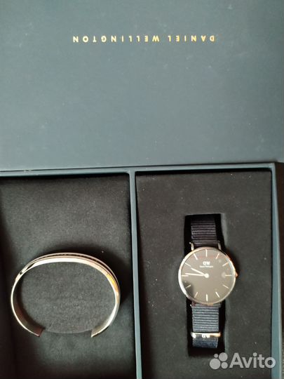 Часы и браслет набор Daniel wellington новые