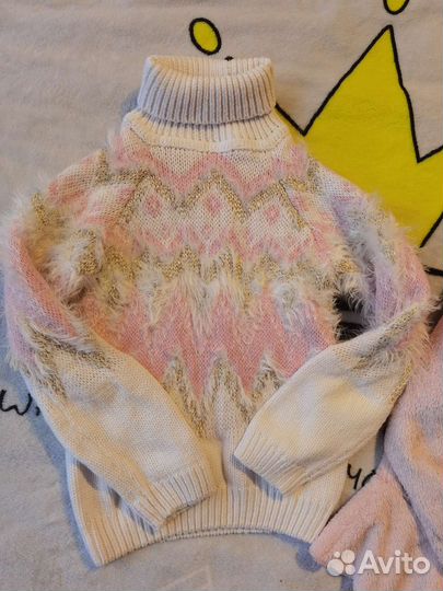 Свитер детский 110 с горлом