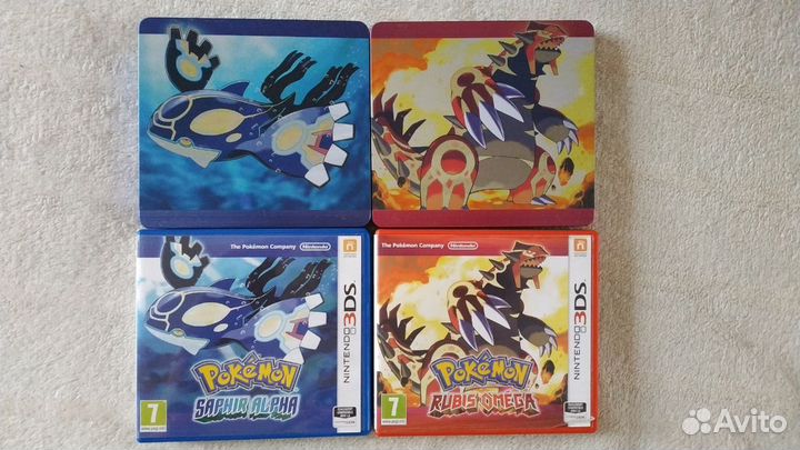 3DS: Pokemon Omega Ruby / Alpha Sapphire Steelbook