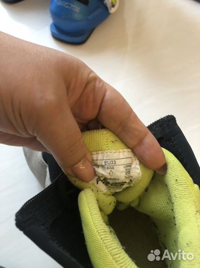 Лыжные ботинки детские fischer 33 размер