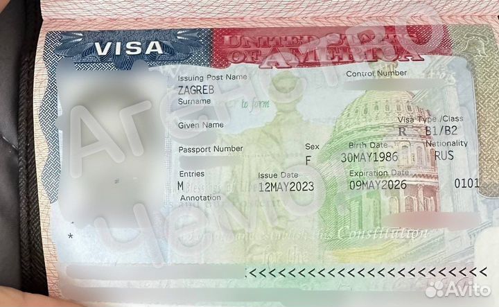 Виза в США (Бот входит в стоимость)