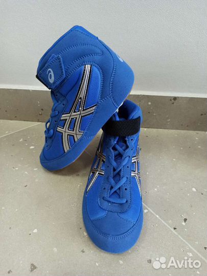 Борцовки асикс с липучкой размеры 42 43 44 45