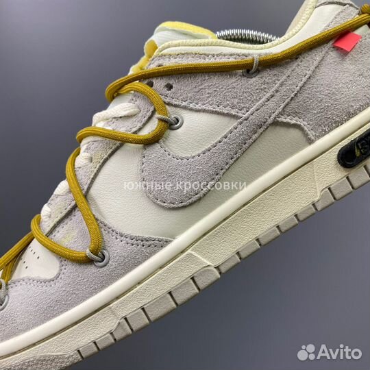 Кроссовки мужские Nike Dunk Off-White - Lot 37