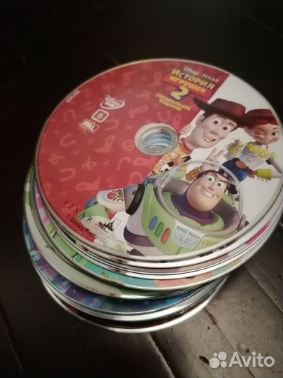 Dvd диски мультфильмы, Disney, мультфильмов