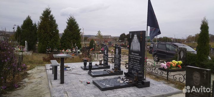 Благоустройство могил