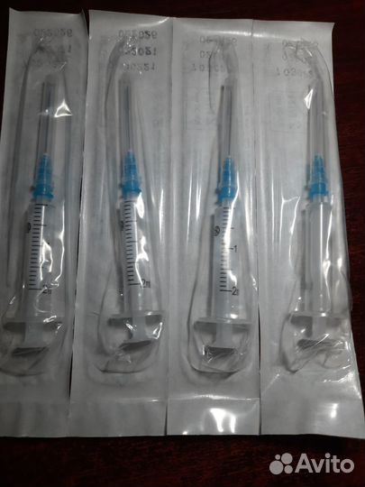 Шприц 2 мл 100 шт