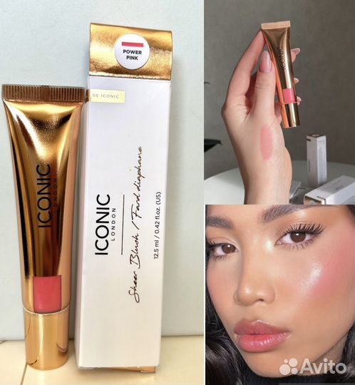 Iconic London Sheer Blush Кремовые румяна