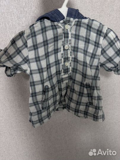 Рубашка для мальчика 68 74