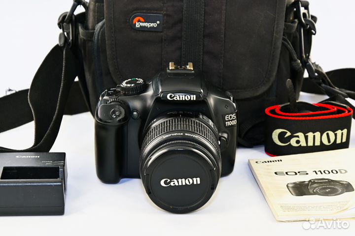 Canon EOS 1100D/T3 12.2MP цифрозеркалка Kit 18-55