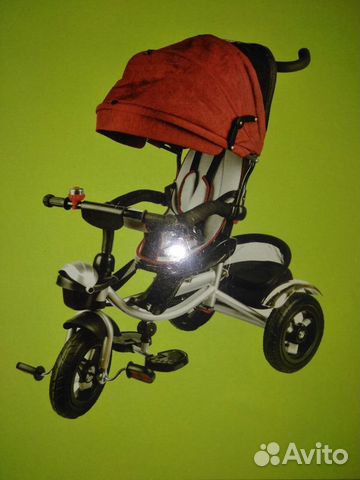 Велосипед- Коляска Actico трехколесный 10