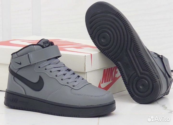 Кроссовки найк аир форс зимние