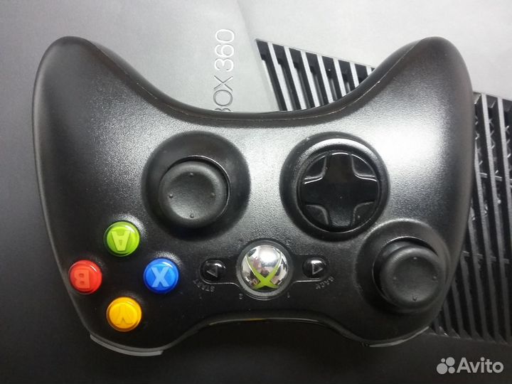 Xbox 360 Slim прошитый (Фрибут) + игры