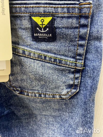 Джинсы 110 для мальчика Playtoday