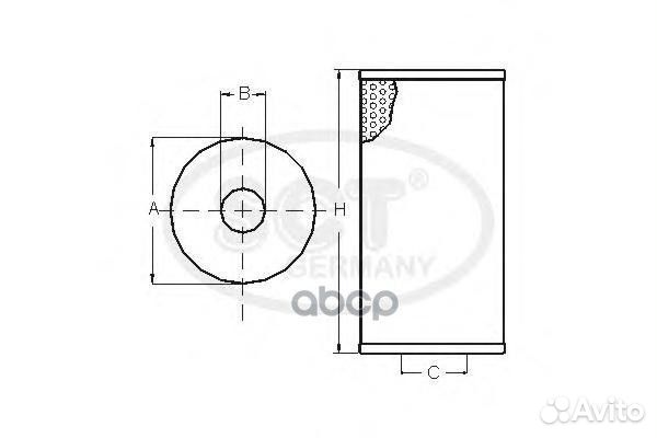 Фильтр масл. SCT SH 404 P Mercedes SH404 SCT