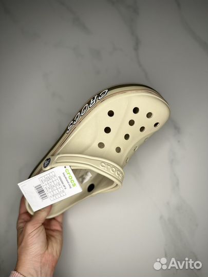 Сабо Crocs Classic Clog Унисекс Бежевые