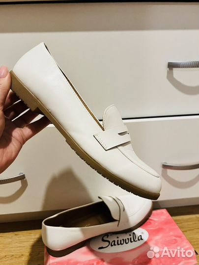 Лоферы женские 40 размер натуральная кожа новые