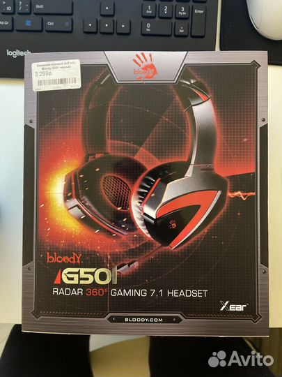 Игровые наушники A4Tech Bloody G501 7.1 Headset