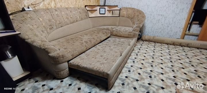 Угловой диван бу