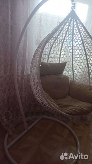 Подвесные качели гнездо