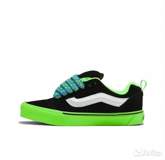 Кеды Vans Knu Skool 'Pop Outsole Green'