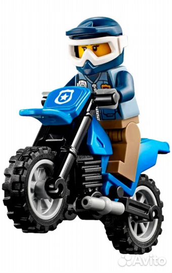 Lego City 60172 Погоня по грунтовой дороге