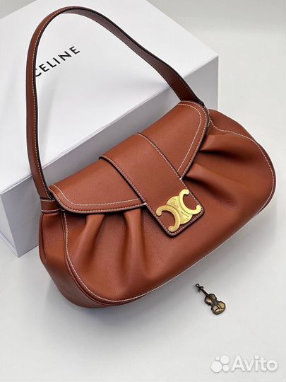 Сумка женская натуральная кожа celine