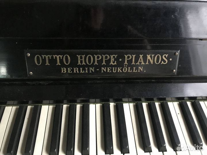 Пианино немецкое otto hoppe.pianos berlin-neukolln