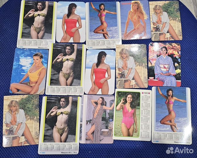 Календарики СССР, около 90шт