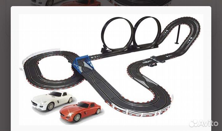 Гоночный автотрек Top Racer Merсedes SLS 1:43