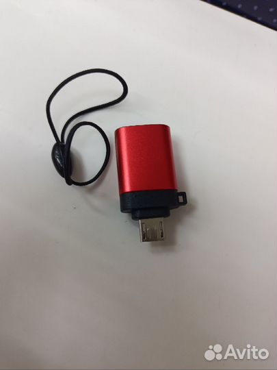 Адаптер Micro-USB to USB-A OTG переходник microusb