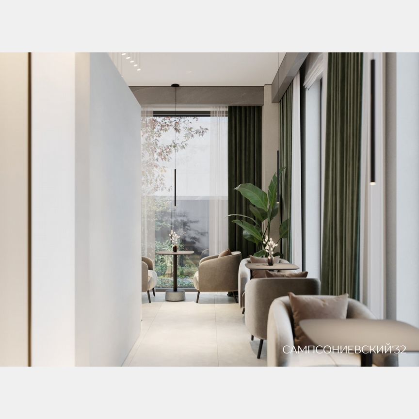 1-к. квартира, 51,7 м², 2/10 эт.