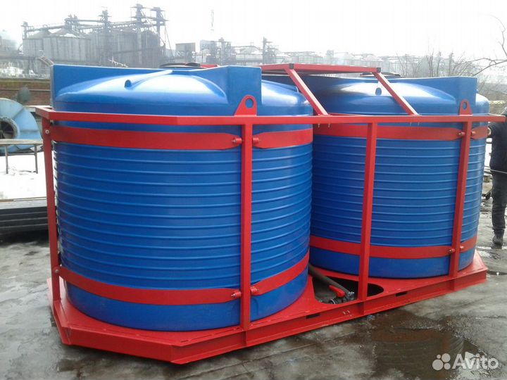 Кассета с полным сливом 10 м3