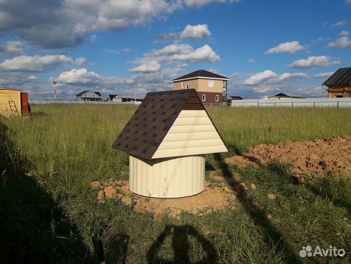 Копка бурение колодца септики