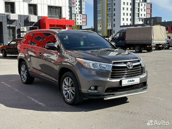 Toyota Highlander 3.5 AT, 2014, 100 000 км