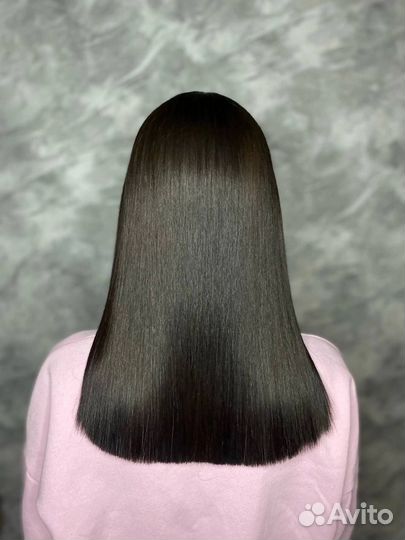 Кератиновое выпрямление