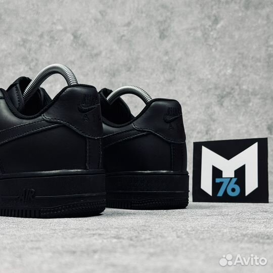 Кроссовки nike air force 1 черные