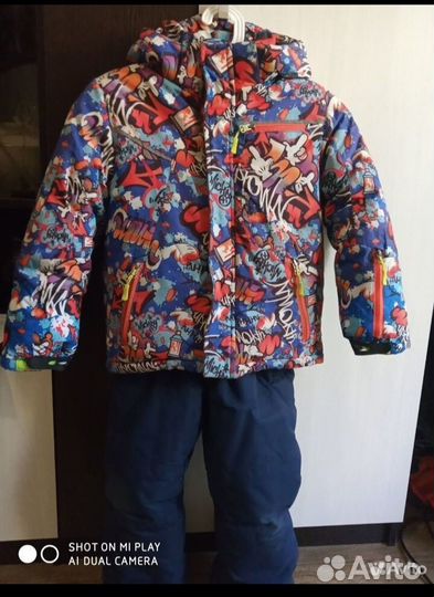 Зимний костюм для мальчика 116