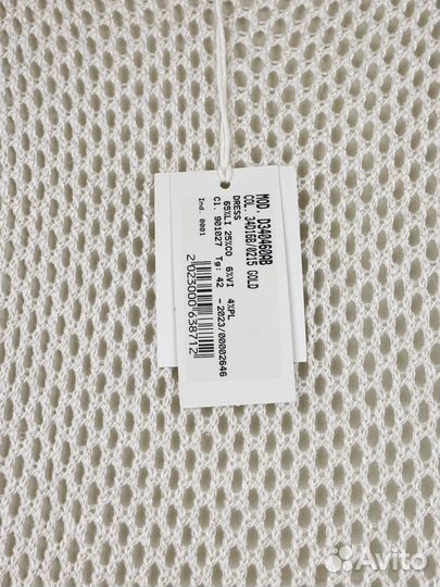 Panicale новое льняное платье оригинал / IT42