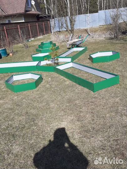 Грядки оцинкованные