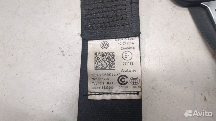 Ремень безопасности левый передний Volkswagen Sharan