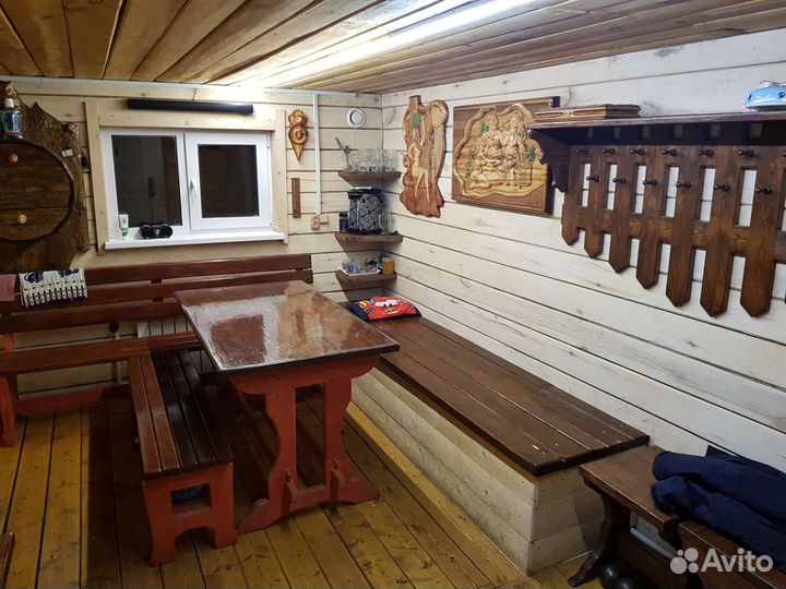 Русская баня на дровах 8км