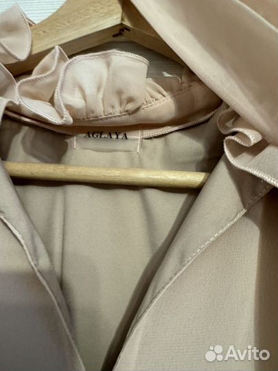 Платье Aglaya персиковое oversize