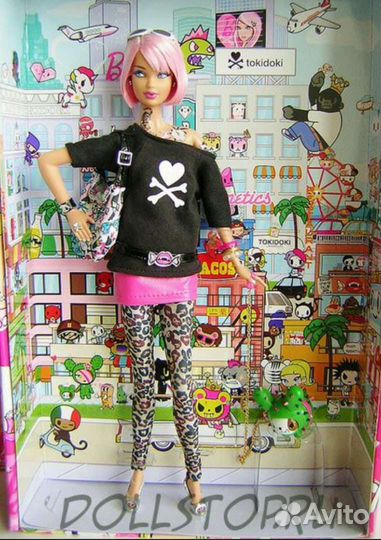 Эксклюзивная кукла Barbie Tokidoki