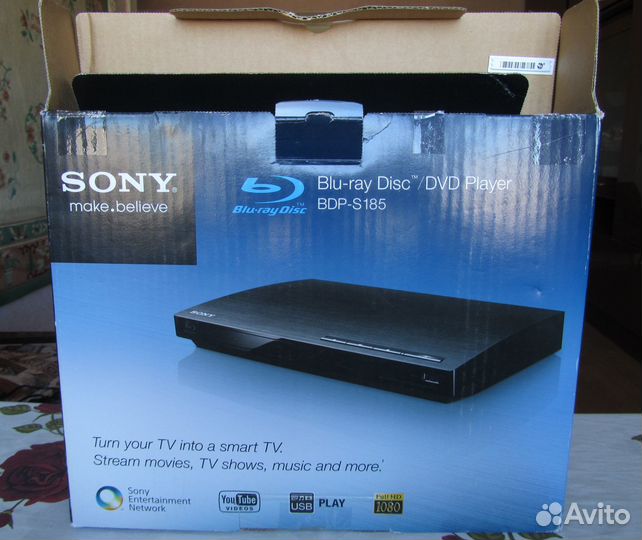 BLU-RAY Disc/DVD Player sony