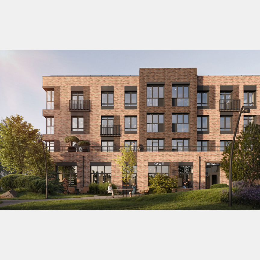 1-к. квартира, 48,6 м², 1/4 эт.
