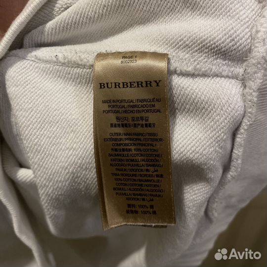 Свитшот Burberry оригинал