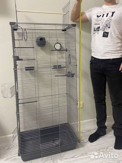 Большая клетка для попугая 126см