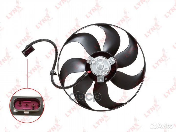 Вентилятор радиатора RF1666 lynxauto