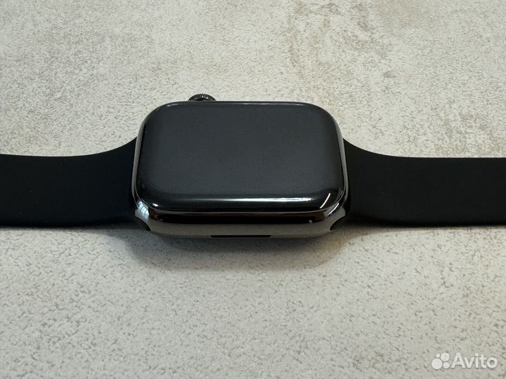 Apple Watch 7 45mm Stainless Steel Black