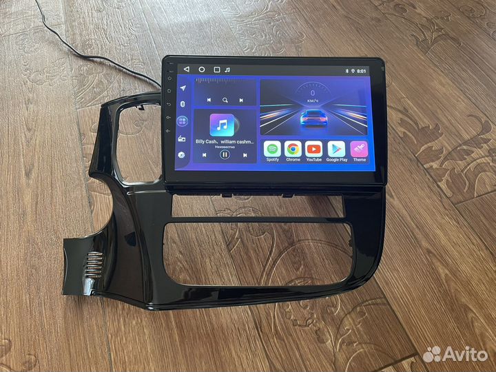 Магнитола 2 din android на Mitsubishi Outlander